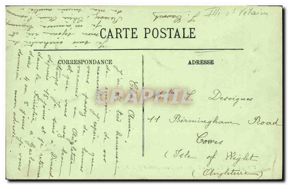 Dinard — La Plage, l'Hôtel du Casino et de la Plage — LL. — Reverso