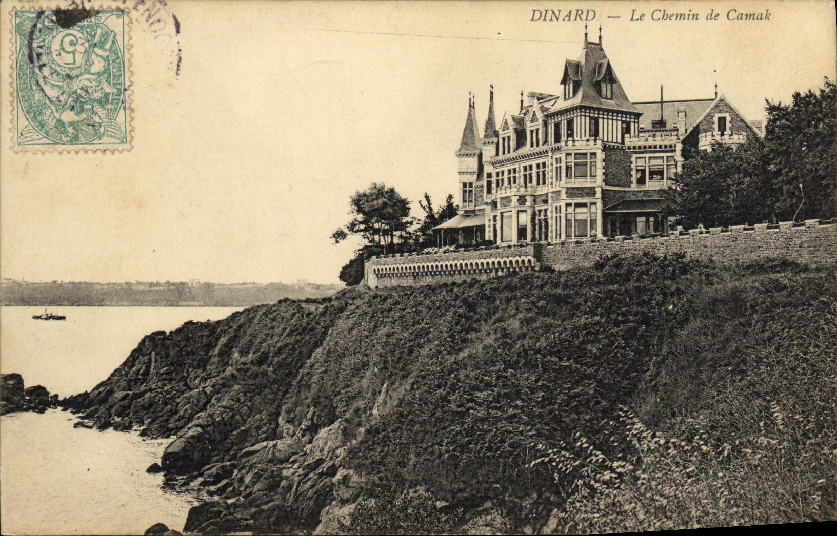 Dinard — Le Chemin de Camak — Éditeur non identifié, n° de série non visible
