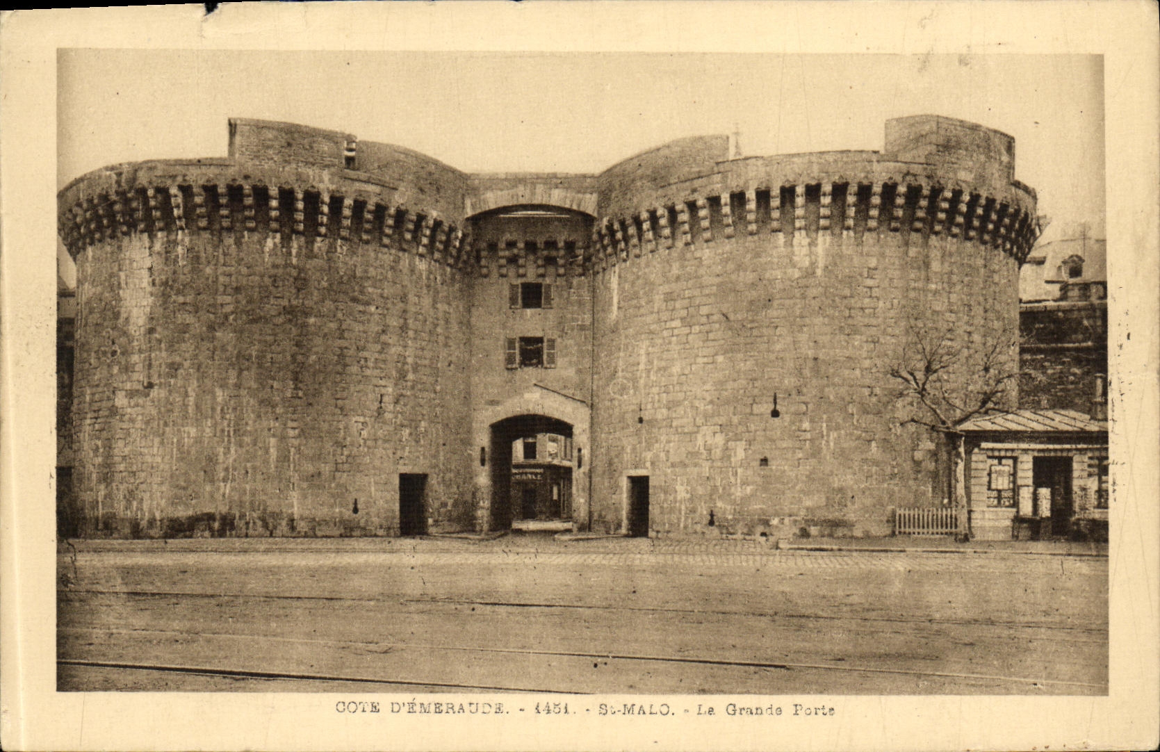 St-Malo - La Grande Porte - Côte d'Émeraude - 4451