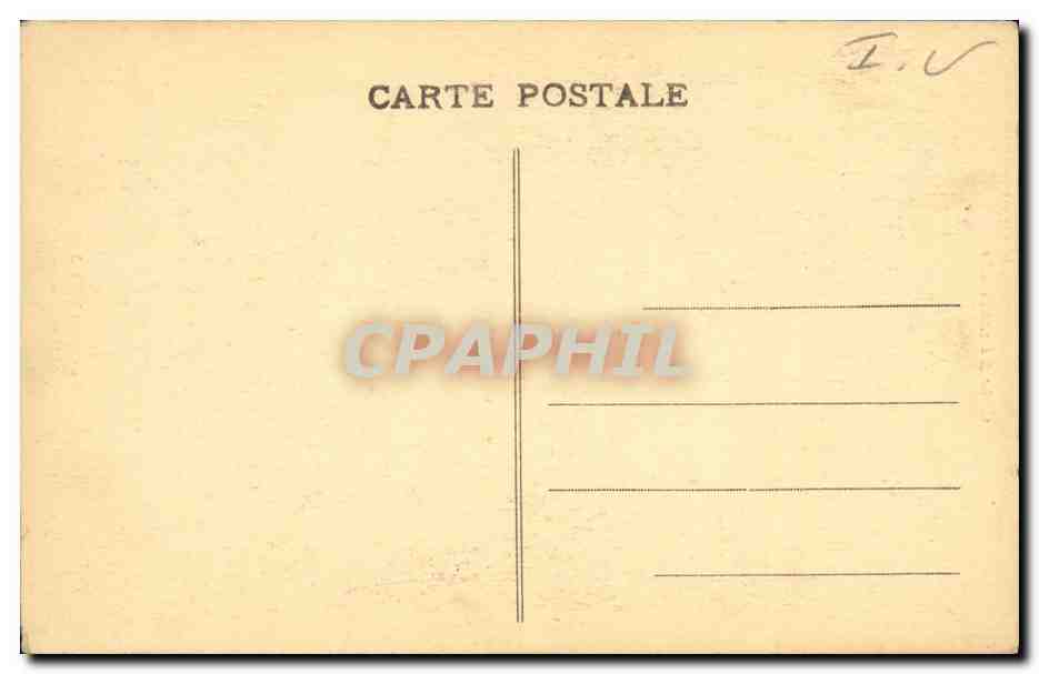 St-Malo — La Place de la Poissonnerie et le Clocher de la Cathédrale — Édition Gallet de St-Malo, n° 4928 bis — Rückseite