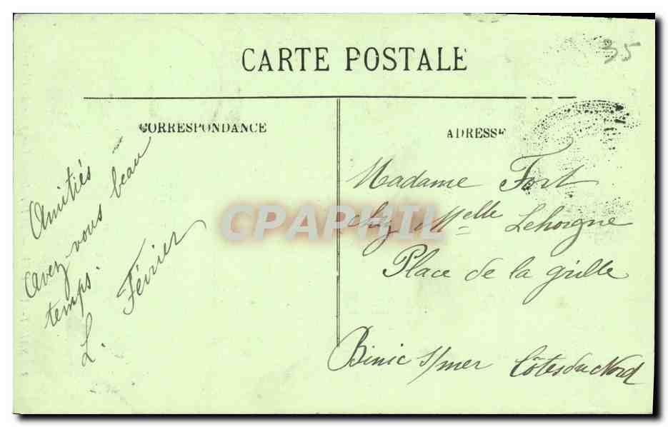 CPA Saint Lunaire Le Decolle Vue prise de l Interieur — Verso