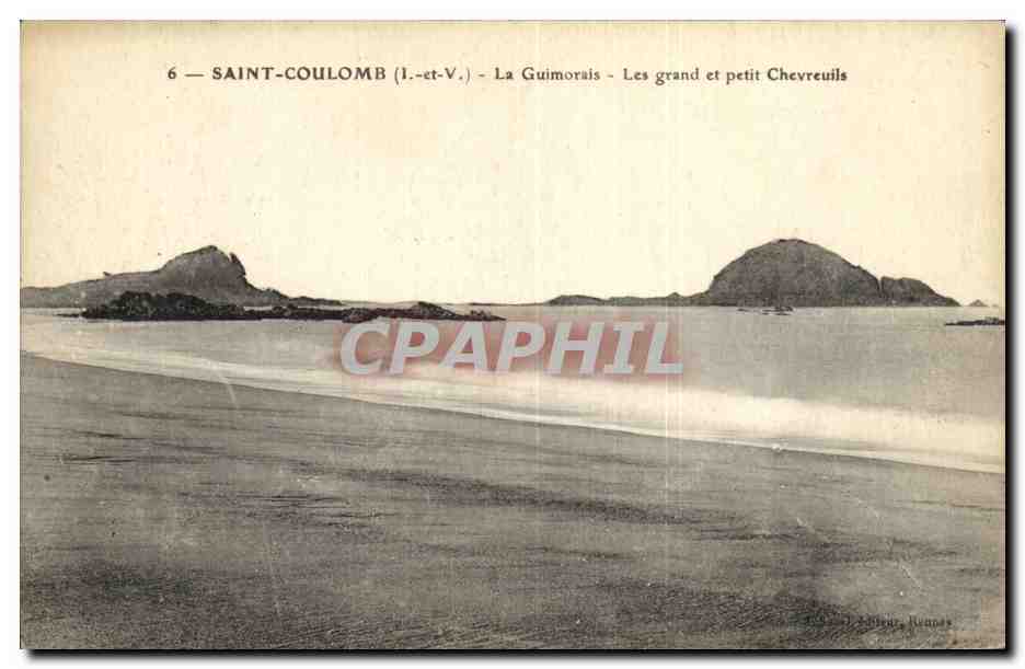 Saint-Coulomb (Il-et-V.) - La Guimorais - Les grand et petit Chevreuils