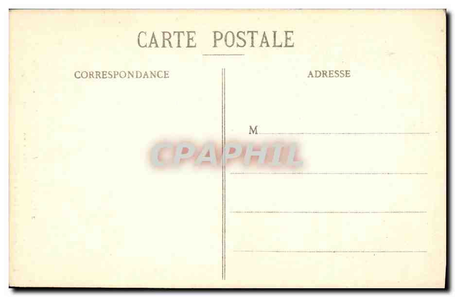 CPA Chateaurenault Porte d entree du Chateau — Rückseite