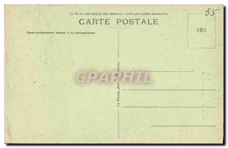 Morgat - La Plage vue de la Grotte la Baignoire — série 69, éditeur Le Dorat, phot. Paulin — Reverso