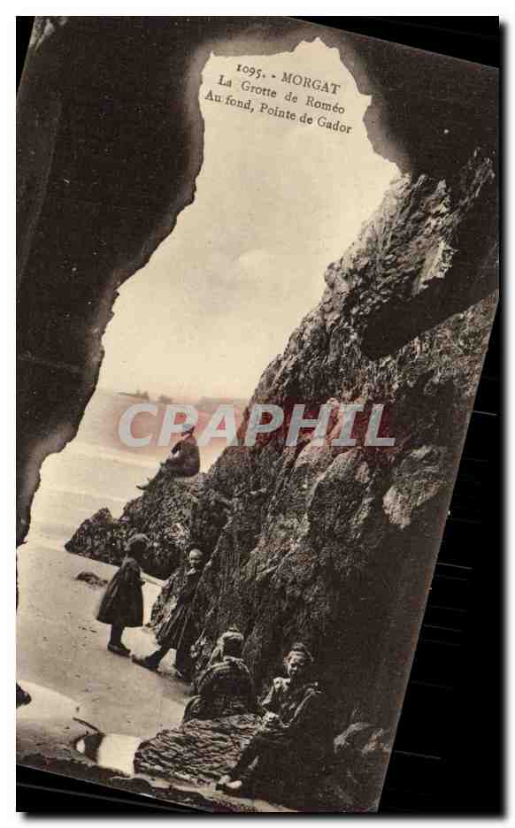 Morgat — La Grotte de Roméo, Pointe de Gador — 1905
