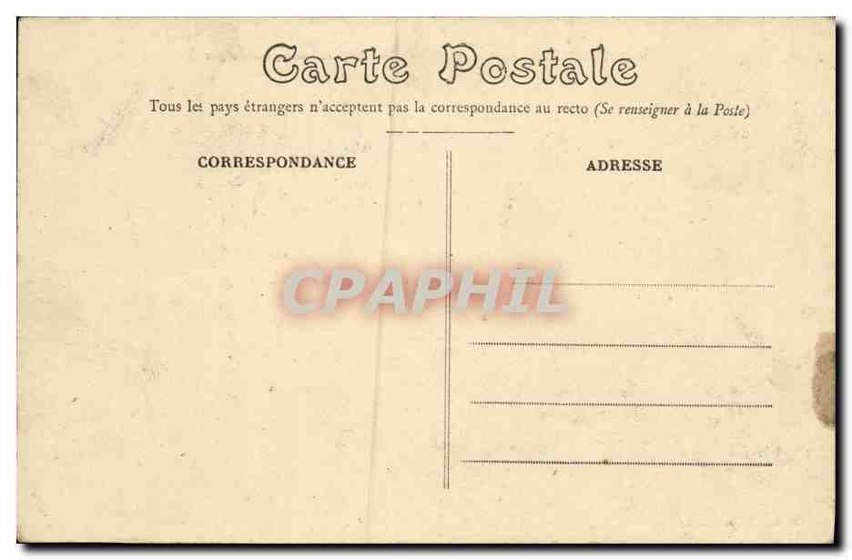 CPA Foret de Paimpont Au Bord de l Etang des Forges Vaches — Rückseite