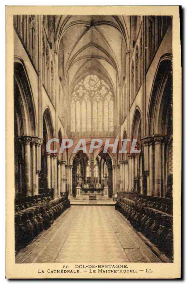 Dol-de-Bretagne — The Cathedral — The Altar