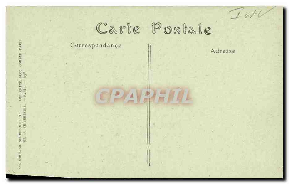 Cathédrale de Dol (Ille-et-Vilaine), La Nef (XIIe siècle) — éditeur JND Hol, n° 10 — Achterkant