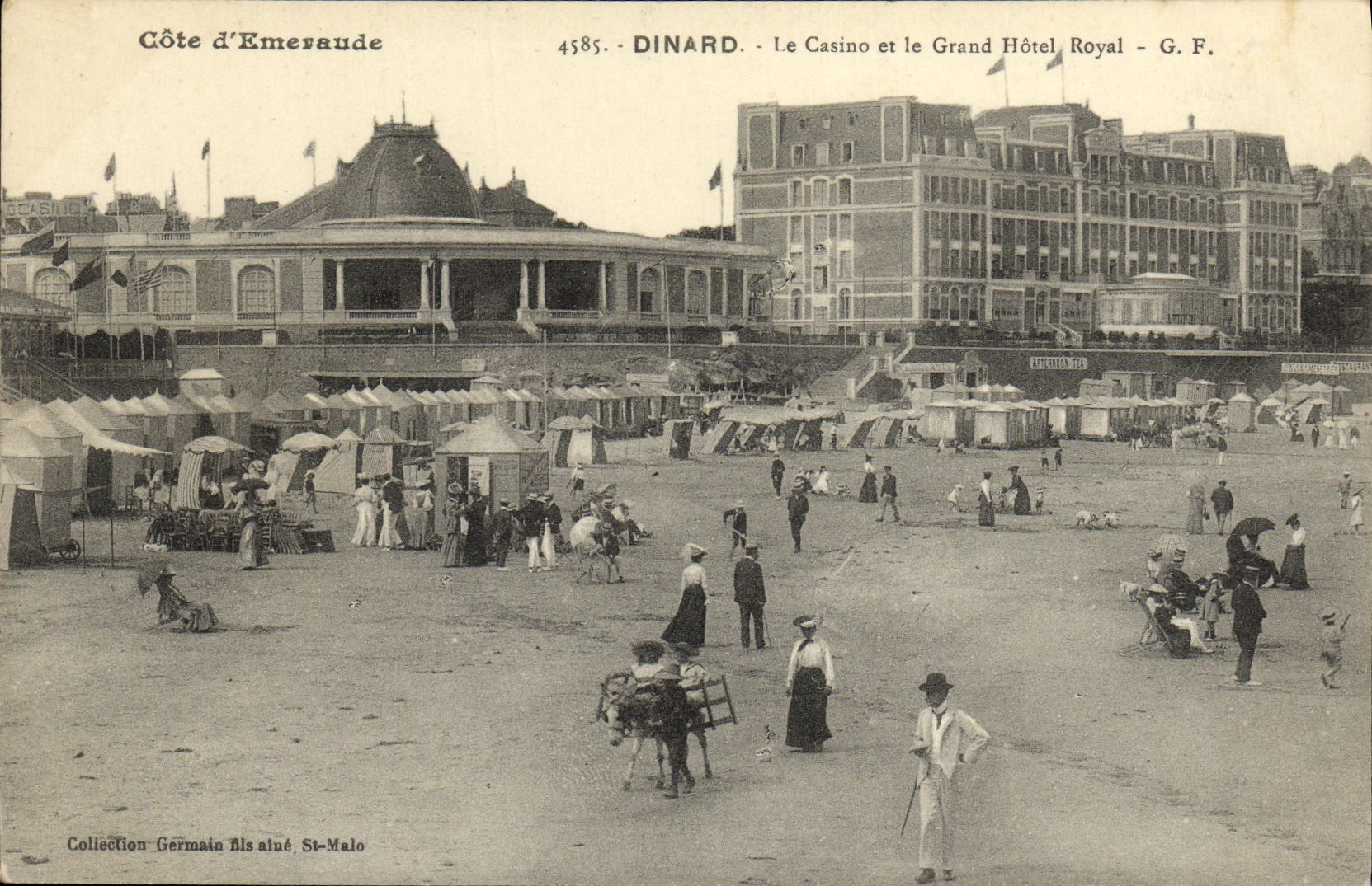 Dinard - Das Casino und das Grand Hôtel Royal - G.F.