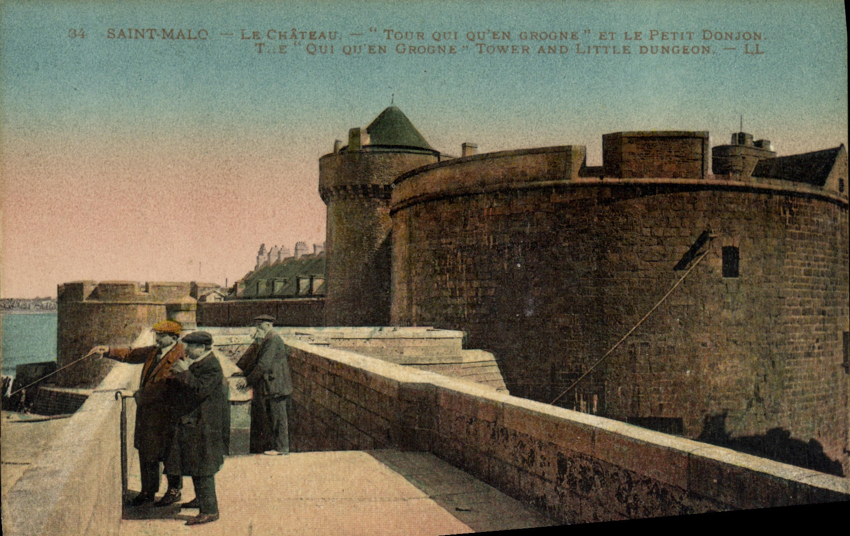 Saint-Malo — El Castillo : "Torre Que Gruñe" y el Pequeño Donjon — LL