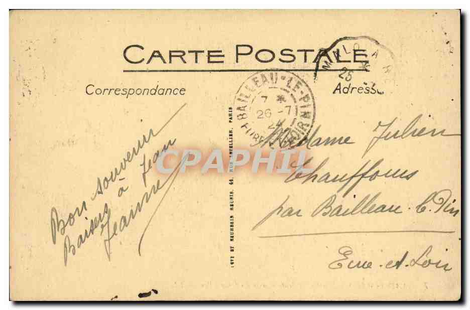 Saint-Malo — Partie occidentale prise du Grand' Bey — LL — Reverso