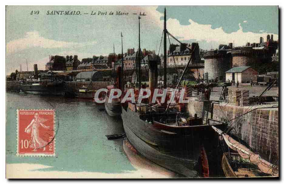 SAINT-MALO — El Puerto de la Marea — LL