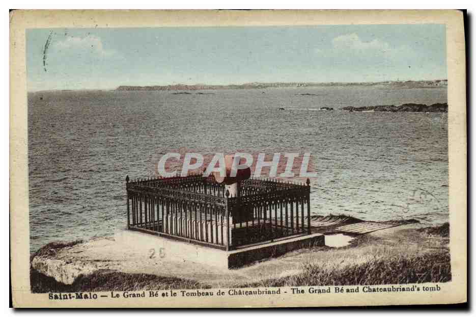 Saint-Malo — Le Grand Bé et le Tombeau de Châteaubriand — éditeur ARCRA