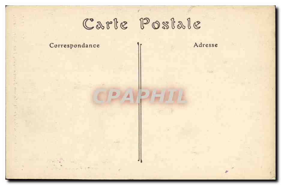CPA Vitre Gargouilles de la Maison Renaissance Rue Notre Dame — Rückseite