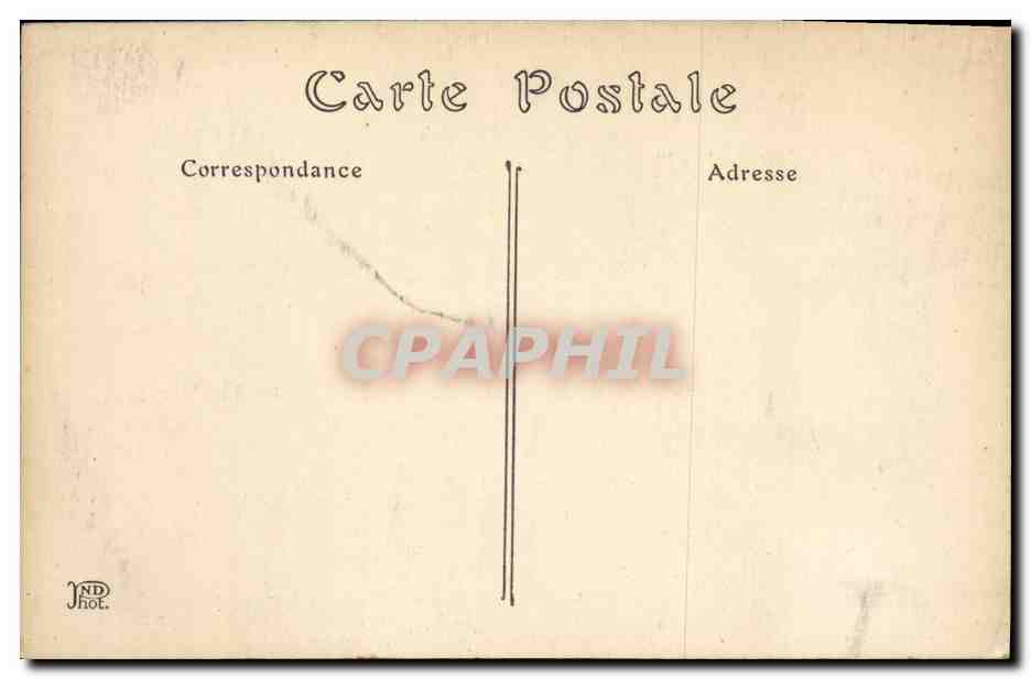 Cabinet du Premier Président à Rennes — avec le Christ originataire de Jouvenet — J. Sorel, Edit., Rennes — Verso