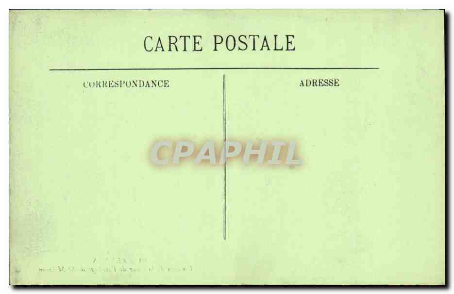 Cour de l'Abbaye de St-Melaine — Rennes — LL, n°40 — Verso