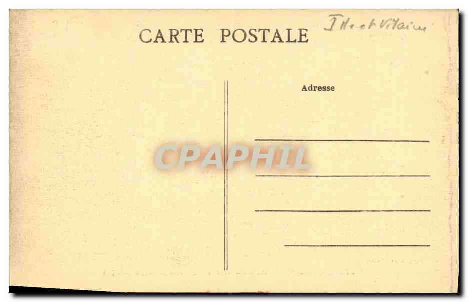 Rennes (Ille-et-Vilaine) — Jardin des Plantes — Un coin du Jardin Français — Verso