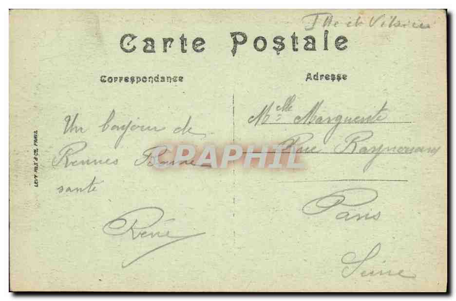 Rennes — Palais de Justice — Grande Chambre du Parlement de Bretagne — Tapisseries des Gobelins — Le Sacre de Némenoë — A.G. — Rückseite