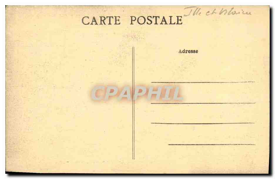 Rennes (Il-et-V.) — Jardin des Plantes Escallier monumental — A. Lamiré, Editeur, Rennes — Verso