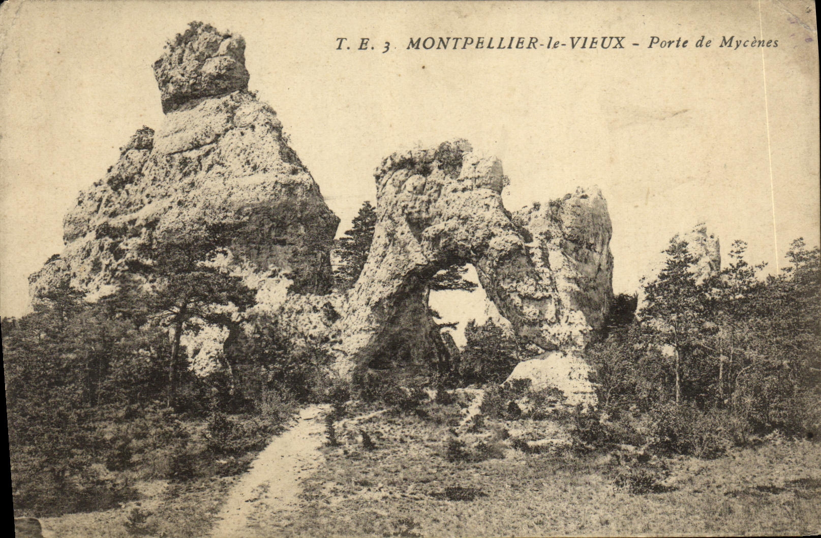 CPA Montpellier Le Vieux Port de Mycenes