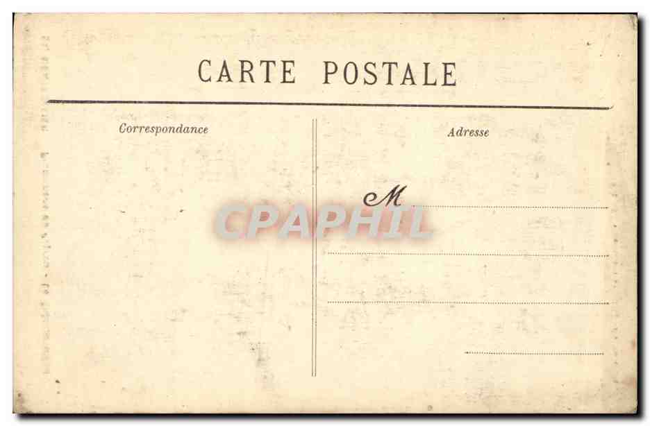 CPA Montpellier Promenade du Peyrou Le Chateau d Eau — Rückseite