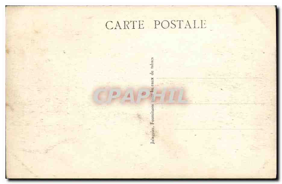CPA Montpellier Le Monument aux Morts  — Back