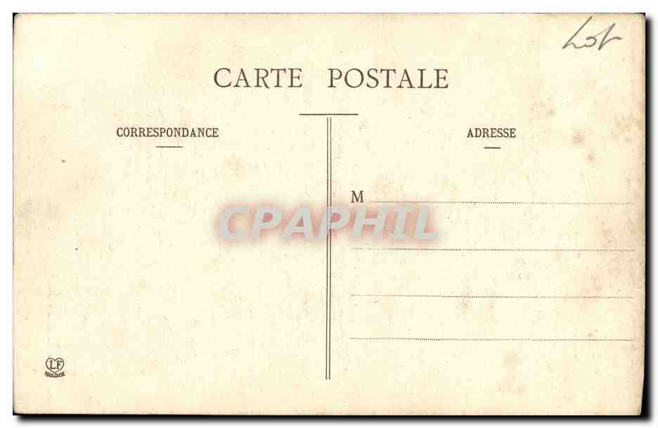 CPA Rocamadour Entree de la Grand Rue Le Chateau — Verso