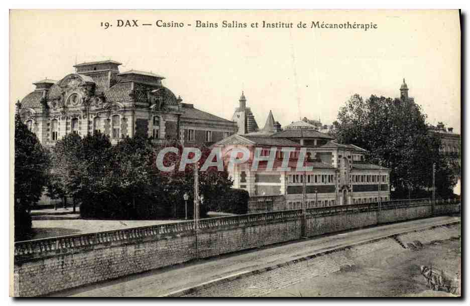 CPA Dax Casino Bains Salins et Institut de Mecanotherapie