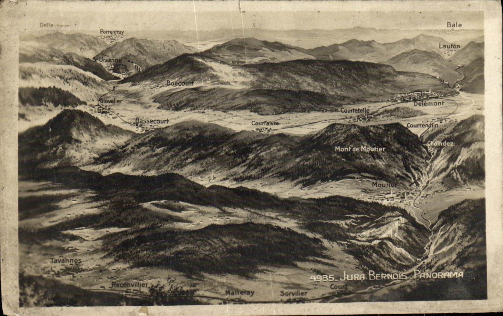 Jura Bernois - Panorama — 4935 — Phototype Lausanne