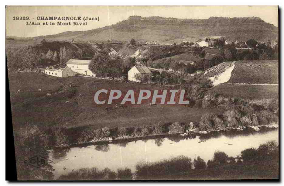 CPA Champagnole L Ain et le Mont Rivel