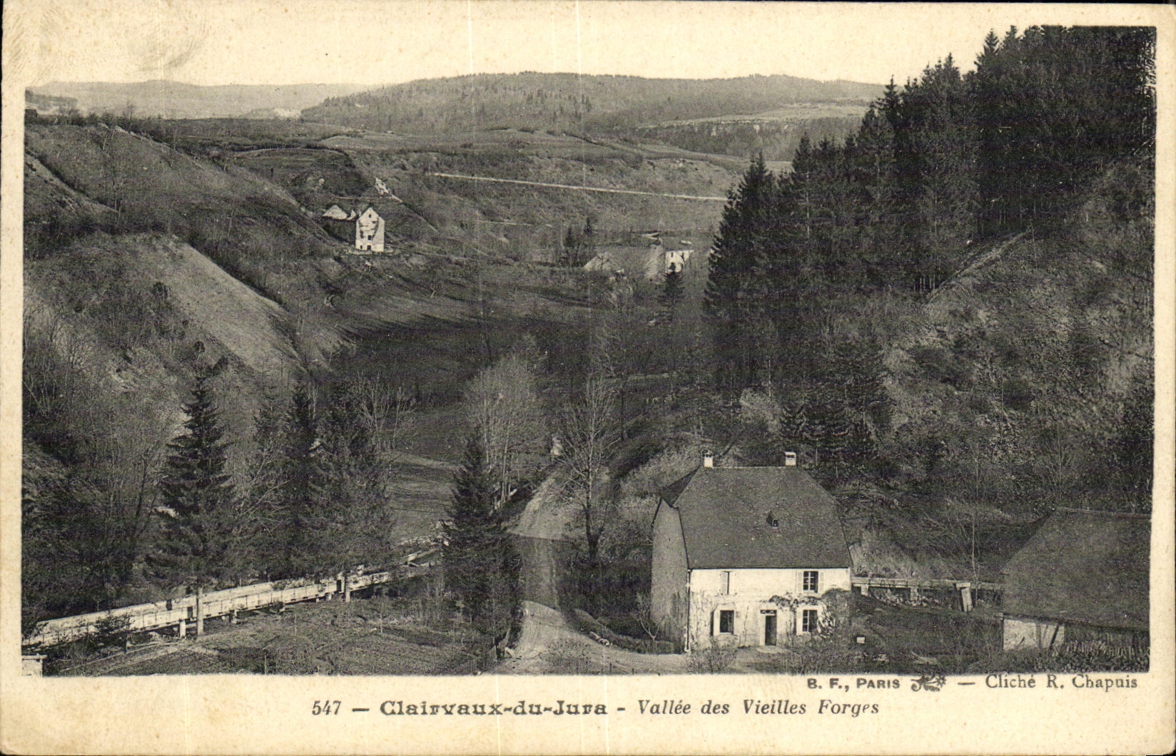 CPA Clairvaux du Jura Vallee des Vieilles Forges