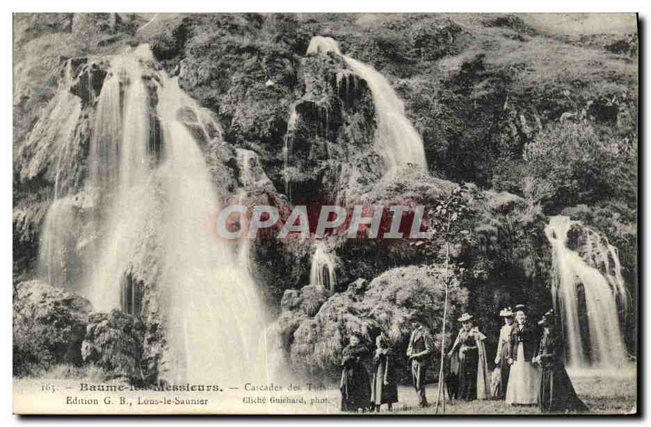 Baume-les-Messieurs — Cascades des Taux — Edition G. B., Lons-le-Saunier