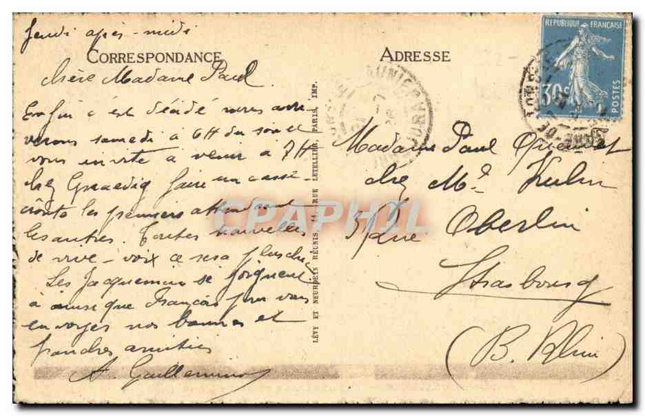Lons-le-Saunier — Vue générale prise de Montciel — LL — Reverso