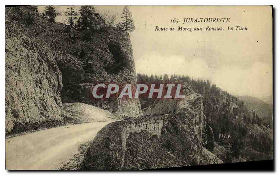 Route de Morez aux Rousses. Le Turu — JURA-TOURISTE, n°165