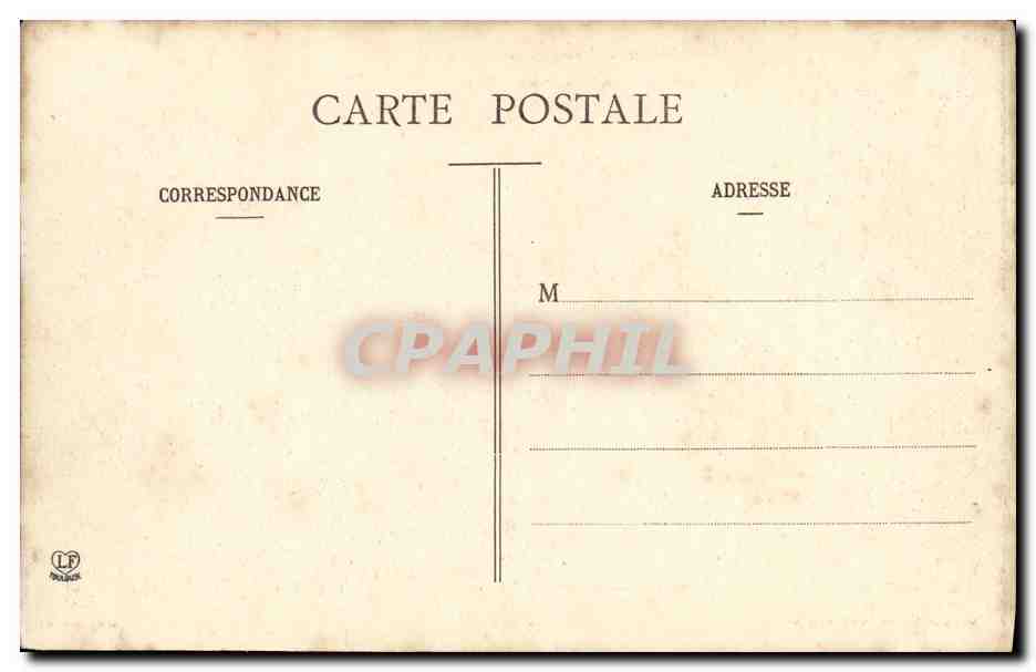 CPA St Sauveur Vue Generale — Verso