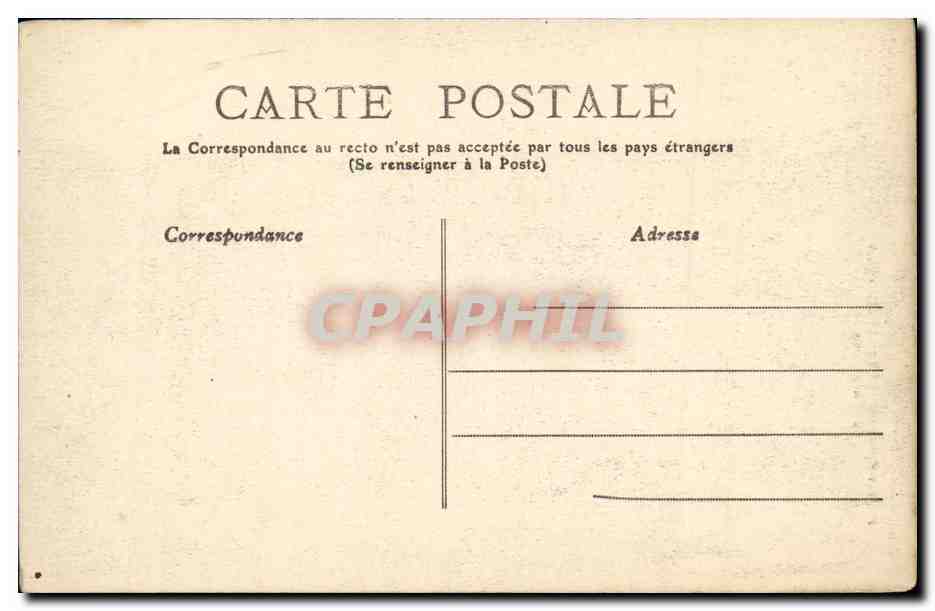CPA Hautes Pyrenees St Sauveur Pont Napoleon — Verso