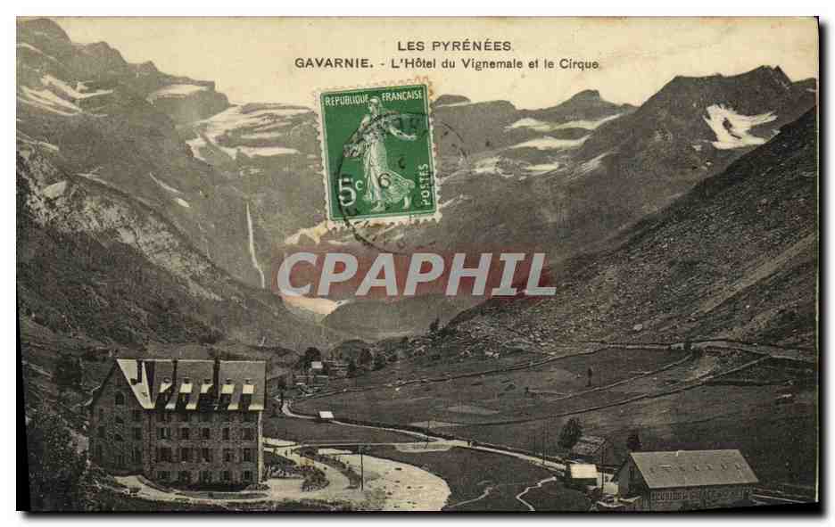 CPA Gavarnie L Hotel du Vignemale et le Cirque
