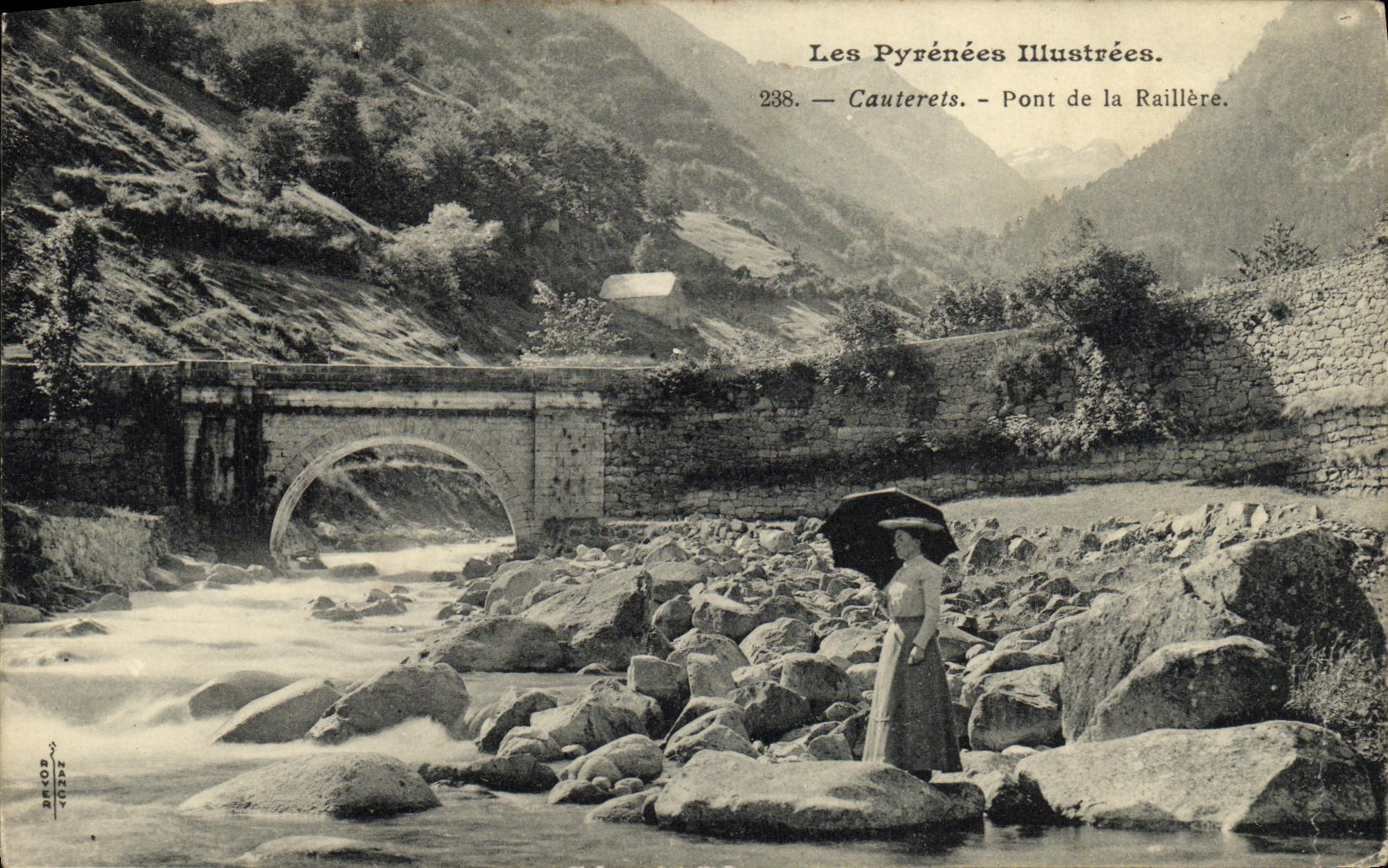 Cauterets - Pont de la Raillère — Les Pyrénées Illustrées, n°238