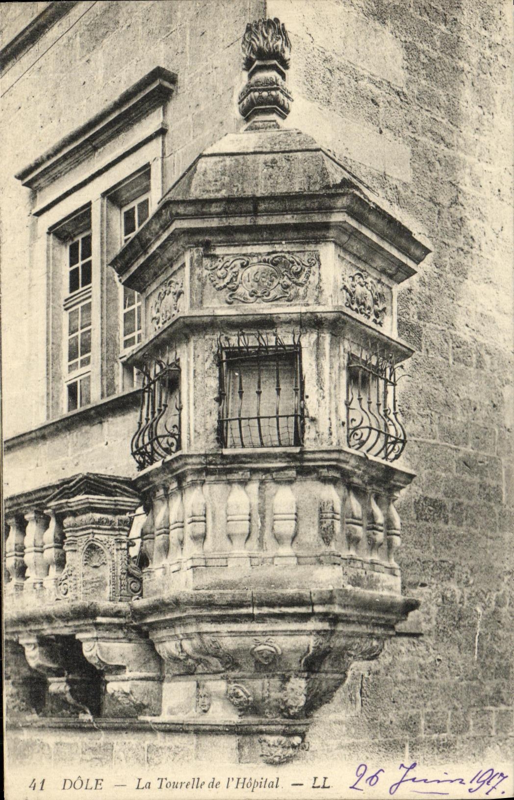 CPA Dole La Tourelle de L Hopital