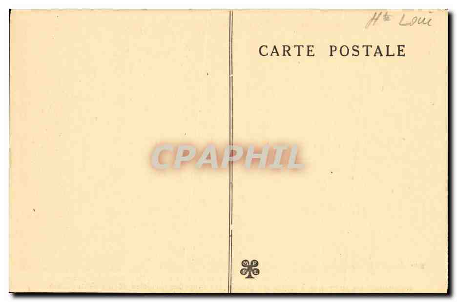 CPA La Chaise Dieu Maitre autel  — Verso