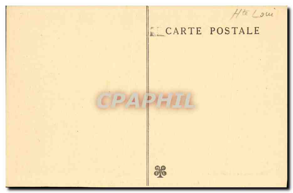 CPA Eglise de La Chaise Dieu Le Jube — Verso