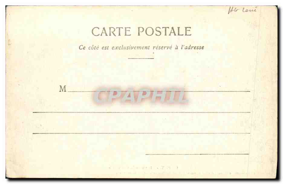 CPA Le Puy Cloitre de la Cathedrale — Verso