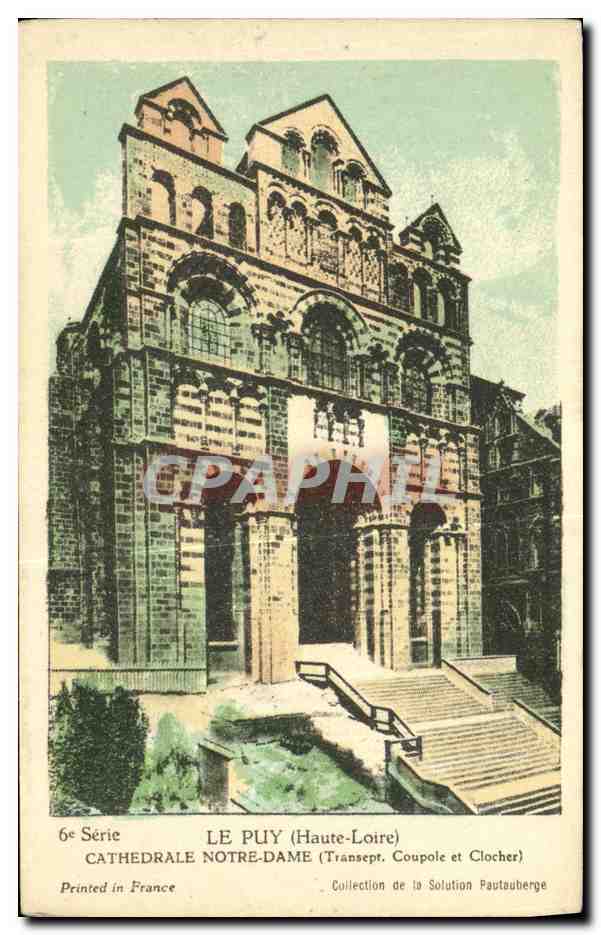 CPA Le Puy Cathedrale Notre Dame 