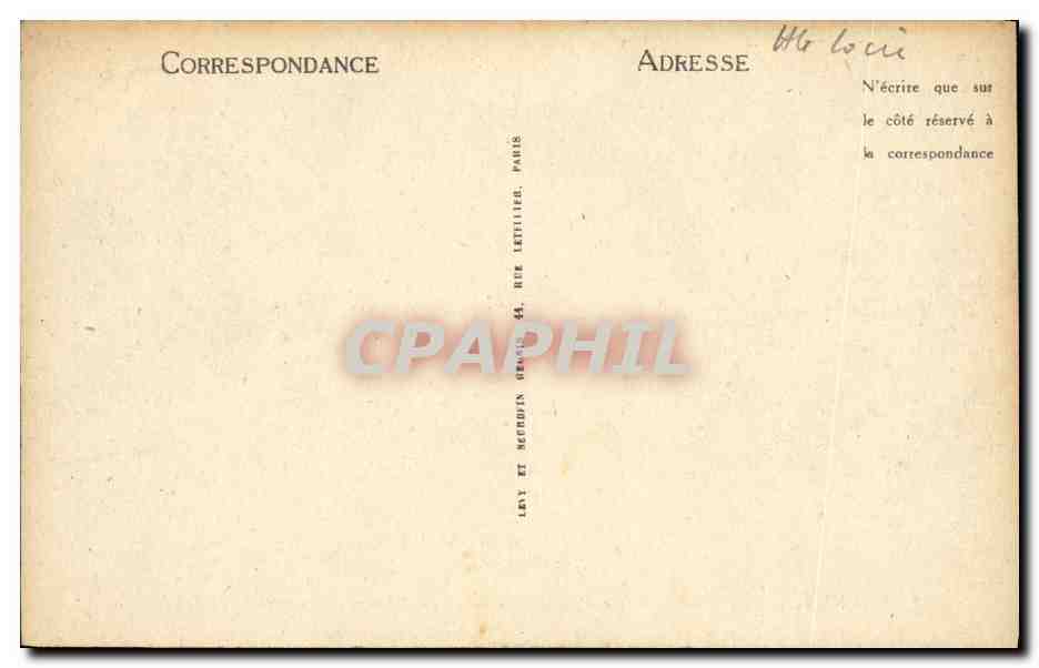 CPA Le Puy Basilique de Notre Dame du Puy Le cloitre — Verso