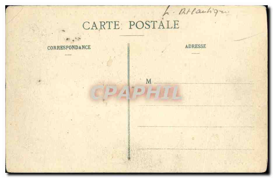 CPA De St Nazaire St Marc Le PHere de L aiguillon — Verso