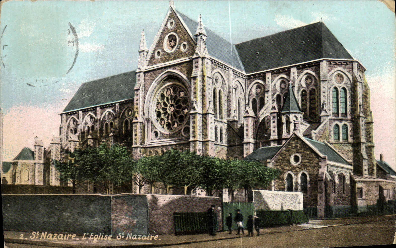 CPA De St Nazaire Eglise St Nazaire