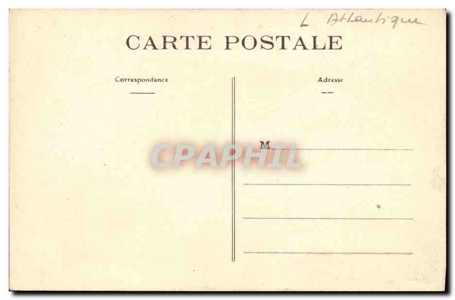 CPA De St Nazaire Eglise L Eglise de St Nazaire et la Cure — Verso