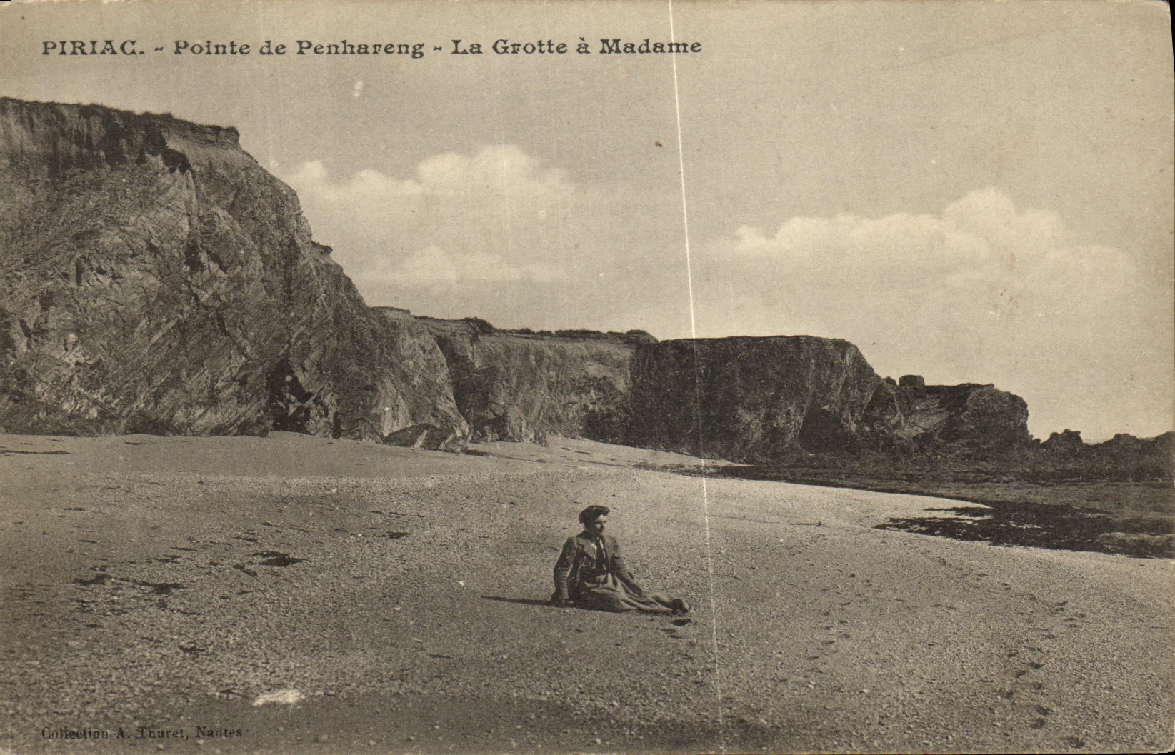 CPA Piriac Pointe de Penhareng La Grotte a Madame