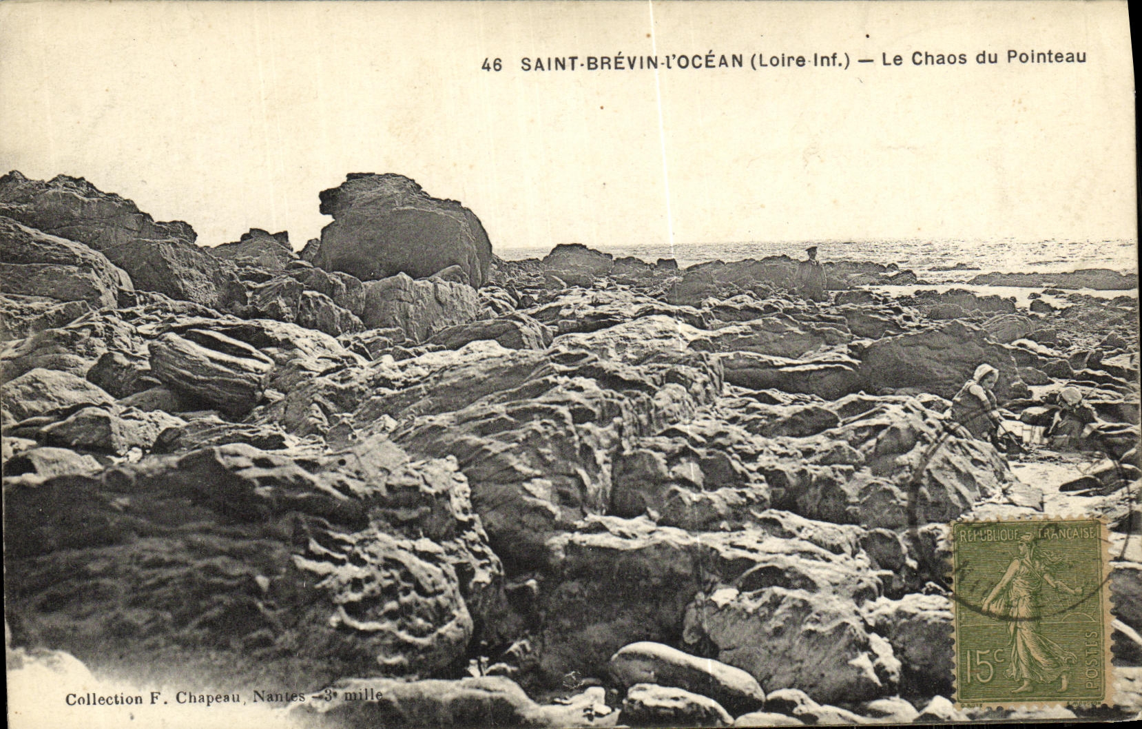 CPA Saint Brevin L Ocean Le Chaos du Pointeau