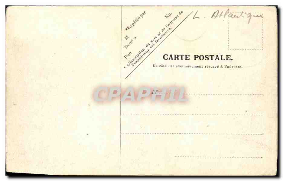 CPA Bourg De Batz Notre Dame du Murier et Eglise — Back